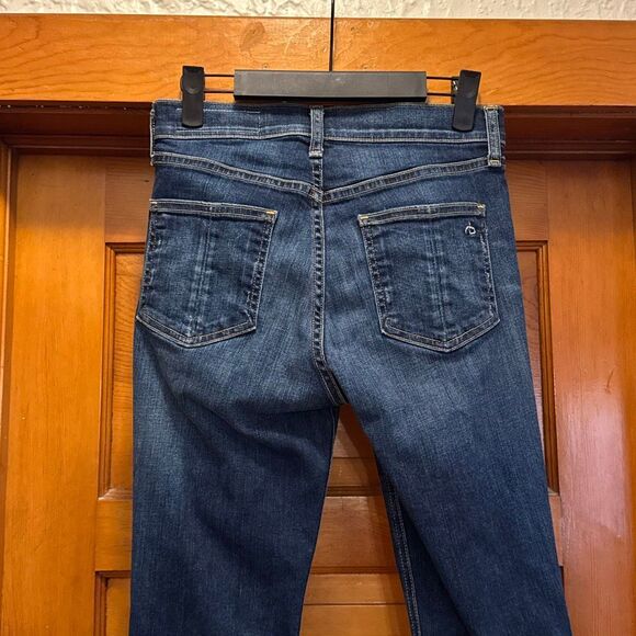 Rag & Bone Blue High Rise Skinny Jeans Women’s US 25 Medium Wash - Picture 4 of 11